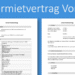 untermietvertrag vorlage pdf